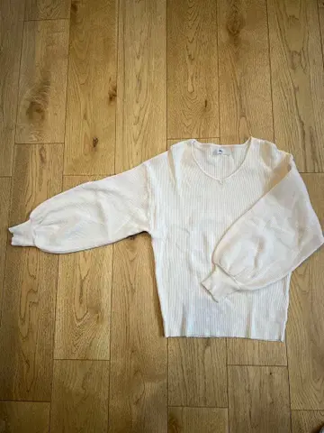 프리 사이즈 긴팔 니트 스웨터