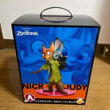 [초레어] 주토피아 닉&주디 피규어 해피 복권 A상