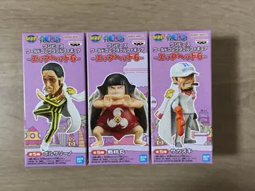 원피스 월드 컬렉션 에그헤드 6 3종 세트 2