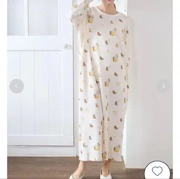 gelato pique 벌꿀 베어 패턴 원피스