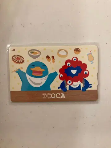 오사카 간사이 만박 한정판 먀쿠먀쿠 이코짱 만박 기념 ICOCA 새상품