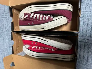 CONVERSE ALL STAR 로우컷 스니커즈. 2-세트