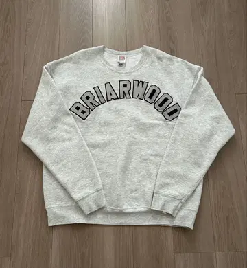 FRUIT OF THE LOOM 헤비 그레이 맨투맨