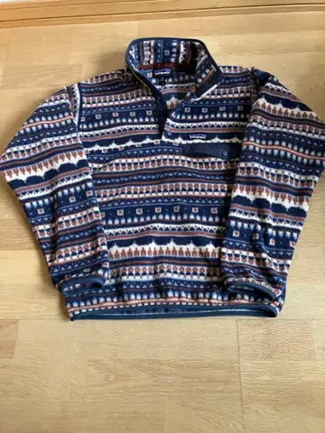 patagonia 파타고니아 신틸라 스냅T 기하학 패턴 네이티브 무늬