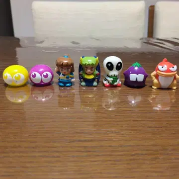 슈퍼 뿌요뿌요 소프트 비닐 컬렉션 7체 세트