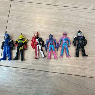 가면라이더 액션 피규어 6체 세트