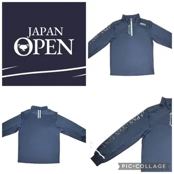 재팬 오픈 쿼터 지퍼 남성용 L 사이즈 미사용 새상품