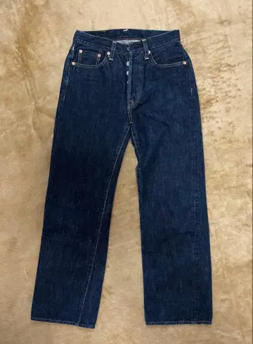 45rpm 셀비지 적미 데님 사이즈 27