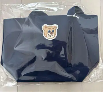 러브러리 바이 페이러 올드 테디 와펜 토트백 네이비