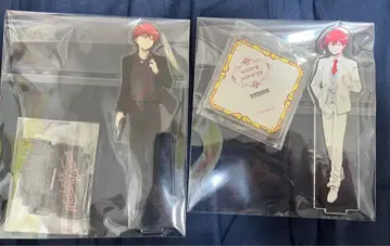 암살교실 대시 스토어 아크릴 스탠드 화이트 수트 블랙 수트