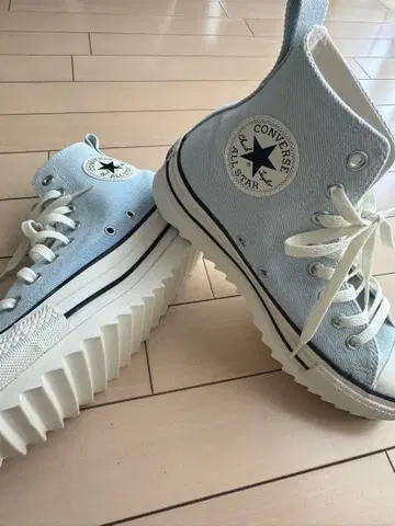 CONVERSE ALL STAR 리브 밑창 스니커즈 하이컷