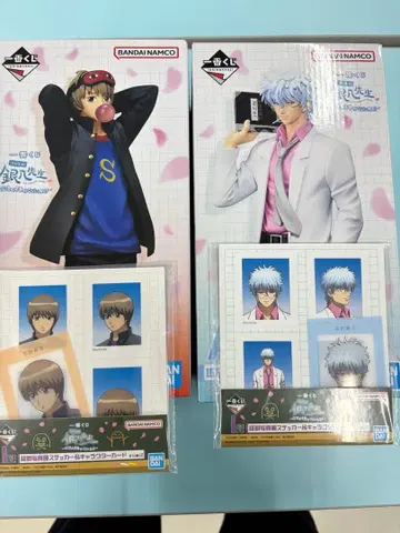 제일복권 은혼 사카타 긴파치 오키타 소고 피규어