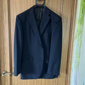 오더 수트 네이비 상하의 세트 던컨 비즈니스 정장 네임 자수 있음