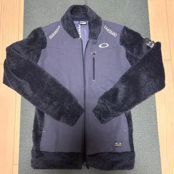 [ 골프웨어 ] OAKLEY 플리스 자켓 M 네이비