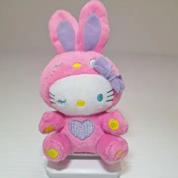 헬로키티 토끼 코스튬 키링