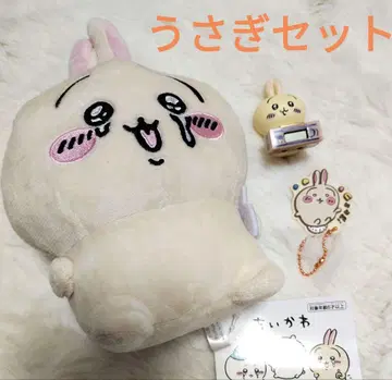 치이카와 (먼작귀) 울어버린 봉제 인형 종이상자 워치 토끼 키링 가챠