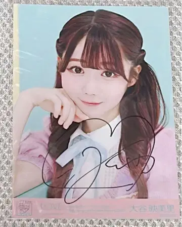 이코럽 오타니 에미리 친필 브로마이드 아레나 투어 니트 의상 요리