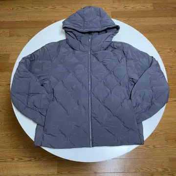 UNIQLO 퍼프 테크 후드티 S 그레이