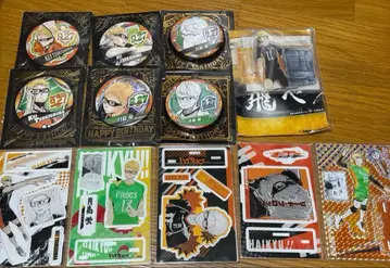 [최종 가격] 하이큐 츠키시마 벌스데이 캔뱃지&아크릴 스탠드 세트