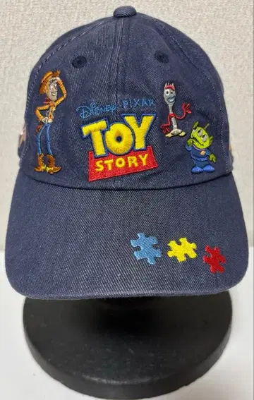 도쿄 디즈니 리조트 토이 스토리 캐릭터 자수 캡 58cm
