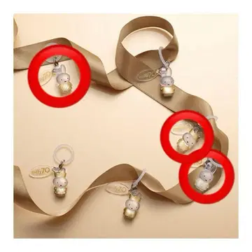 미피 70주년 메지루시 액세서리 3개