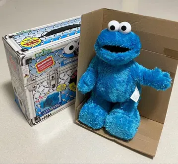 Fisher Price 세서미 스트릿 간질간질 쿠키 몬스터 박스 포함