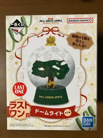 Mrs. GREEN APPLE 제일복권 라스트 원상 당일 발송