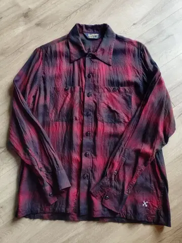 BLCO 체크 워크 셔츠 s