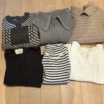 니트 스웨터 세트 M 사이즈 상당