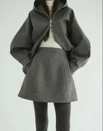 클라네 CLANE CONSTRUCTIVE MINI SKIRT MIX