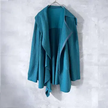 HIROKO KOSHINO 울 비대칭 코트 일본제