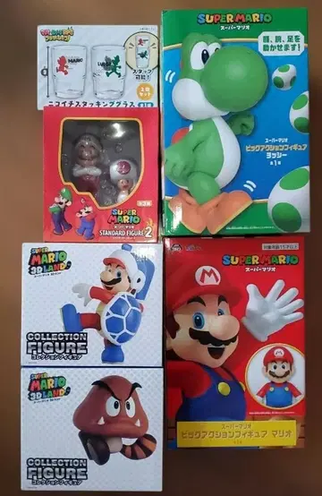 슈퍼 마리오 가동식 피규어 세트