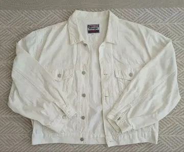 wrangler G 데님 자켓 화이트 LL