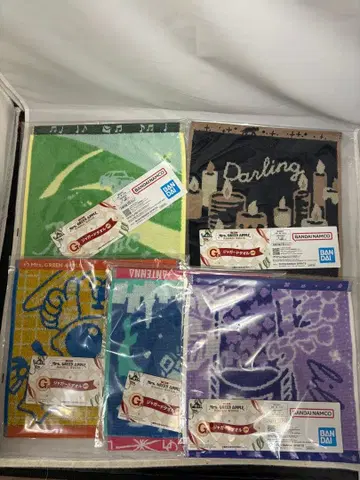 미세스 제일복권 자카드 타월 5장 세트