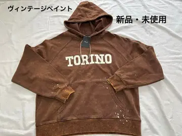 MandO 빈티지 페인트 칼리지 로고 후드티