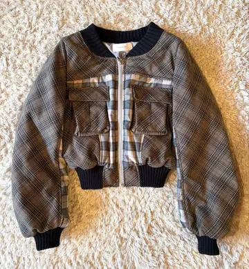 andmary Coco 체크 재킷 앤드마리