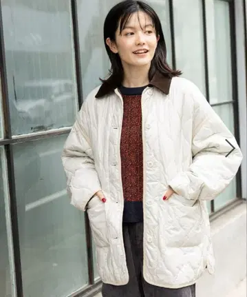 니코앤드 [새상품] 리버서블 콜라보 퀼트 자켓 L