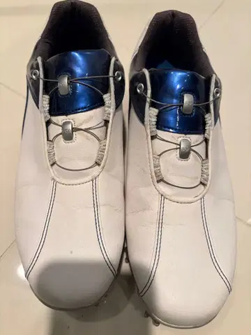 FJ2.0 스파이크 포함 골프화 화이트/블루 27cm