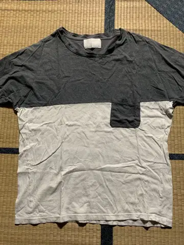 URBAN RESEARCH iD 바이컬러 T셔츠