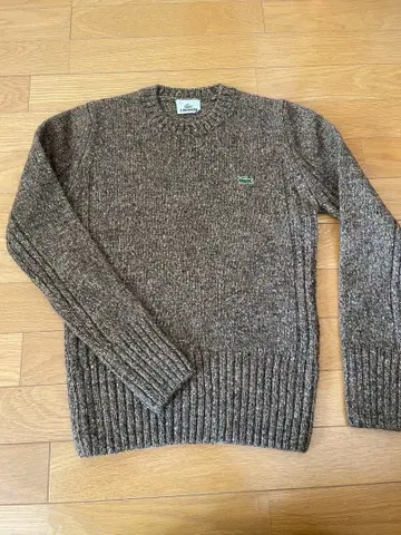 라코스테 크루넥 스웨터