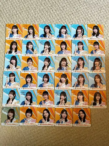 사카미치 시리즈 아이돌 사진 카드 세트