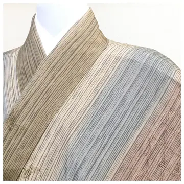 새상품급 순수 실크 코몬 스와토수 자수 염나눔 기장 160 화장 68.5