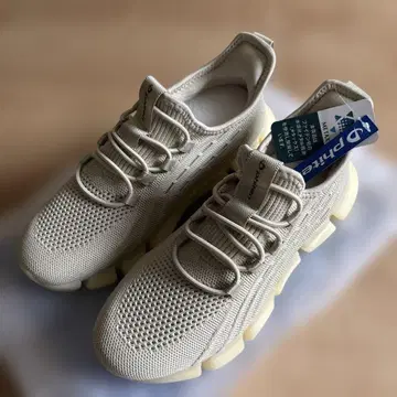 새상품 파이텐 phiten 스니커즈 여성용 24.5 베이지 통굽