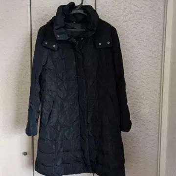 무인양품 다운 코트 블랙 S 사이즈 여성용