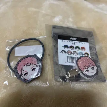 초특급 슈야 아크릴 헤어 클립 세부이레노우타 아크릴 머리끈