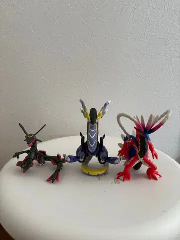 포켓몬 코라이돈 미라이돈 피규어 3체 세트