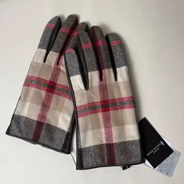 미사용 새상품 MACKINTOSH 장갑 그로브 램 가죽 캐시미어