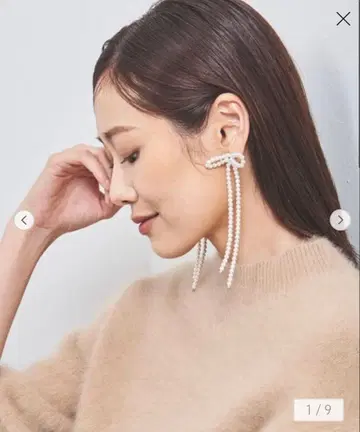 UNITEDARROWS 리본 귀찌