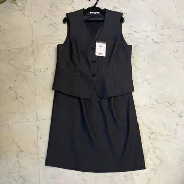 사무용 베스트 스커트 17호 다크 그레이 스커트 베스트 포함