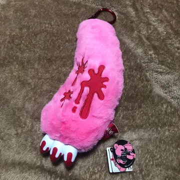 장난꾸러기 곰 그루미 점보 암 키링 (킹 사이즈) 핑크